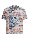 Sun Surf Scenery Of Japan Shirts Light Blue In Multi
