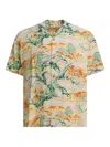 Sun Surf Scenery Of Japan Shirts Yellow In Gray
