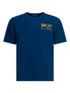 Sun Surf Blue Coton T-shirt In Blue