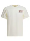 Sun Surf Beige Cotton T-shirt