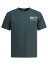Sun Surf Green Cotton T-shirt In Green