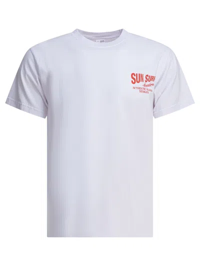 SUN SURF T-SHIRTS WHITE