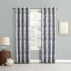 Sun Zero Darren Grommet Top Energy Saving Blackout Single Curtain Panel In Blue