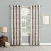 Sun Zero Darren Grommet Top Energy Saving Blackout Single Curtain Panel In Brown