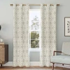 Sun Zero Eldon Grommet Top Blackout Single Curtain Panel In Sand