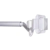 Sun Zero Faith 3/4 In Adjustable Curtain Rod In Silver