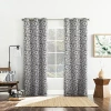 Sun Zero Satti Grommet Top 100% Blackout Single Curtain Panel In Sand
