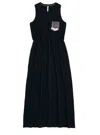 Sun 68 Sun68 - Dress Paillettes Pocket No Slv Black T30209 In Black