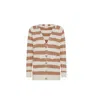 Sun 68 Sun68 - Long Cardigan C.s. L/s 3966 Porc./tort. K32221