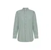 Sun 68 Sun68 - Over Righe Bianco/verde Shirt S34211