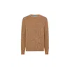 Sun 68 Sun68 - Round Big Knit 16 Beige K41142