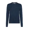 Sun 68 Sun68 - Round Cable Vintage 07 Navy Blue K33118