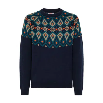 Sun68 - Round Christmas Fluo 07 Navy Blue K42158