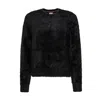Sun 68 Sun68 - Round Neck Fur 11 Black K42256