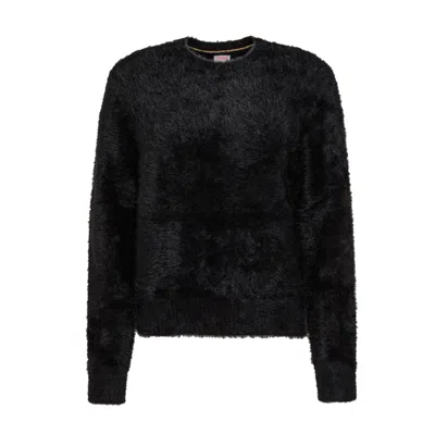Sun68 - Round Neck Fur 11 Black K42256