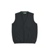 Sun 68 Sun68 - Solid Vest 47 Dark Grey K40104 In Black