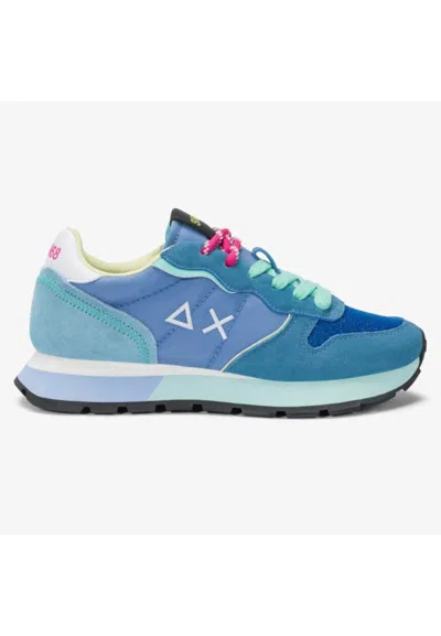 Sun68 Ally Color Explosion Sneakers In Blue