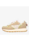 Sun 68 Sun68 Ally Ethnic Sneakers In Beige