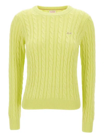 Sun68 Cable-knit Jumper