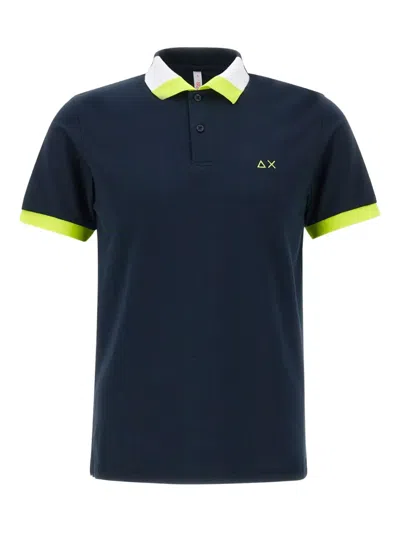 Sun68 Colour-block Polo Shirt