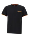 Sun68 Contrast-trim Pocket T-shirt
