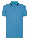 Sun68 Cotton Polo Shirt In Blue