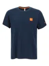 Sun 68 Cotton T-shirt In Blue