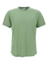 Sun 68 Crew-neck Short-sleeve T-shirt In Green