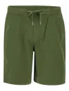 Sun 68 Drawstring Shorts In Green