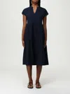 Sun 68 Tiered Cap-sleeve Midi Dress