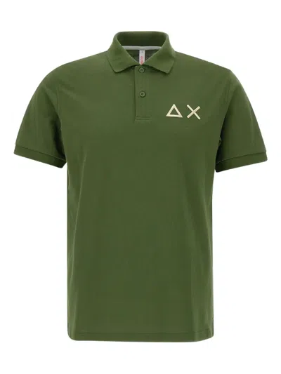 Sun68 Embroidered-logo Polo Shirt