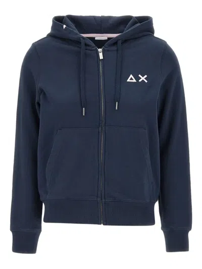 Sun68 Hooded Zip-up Sweatshirt
