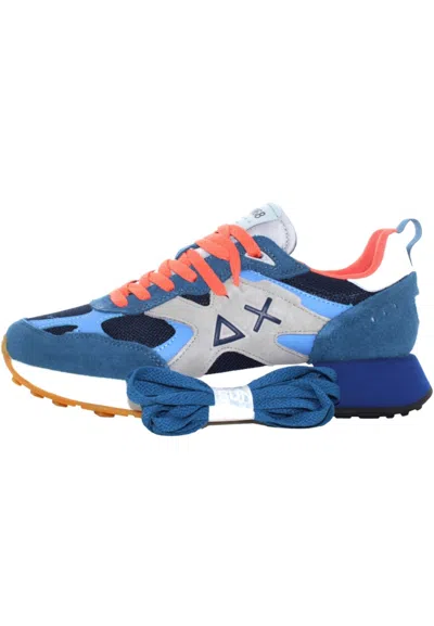 Sun68 Jaki Outdoor Sneakers In Blu