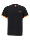 Sun 68 Jersey T-shirt In Black