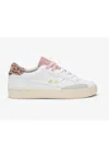 Sun 68 Sun68 Katy Leather Shoes In Bianco