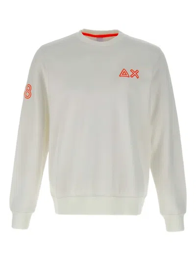 Sun68 Logo-embroidered Cotton Sweatshirt