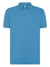 Sun68 Logo-embroidered Polo Shirt In Blue