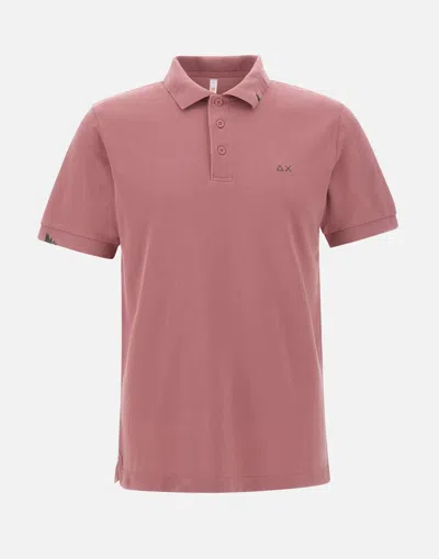 Sun68 Mauve Pink Vintage Polo