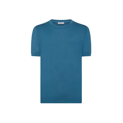 Sun68 Men's Sweater  K35106/80 Avio Scu In Blue