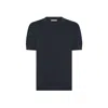 Sun 68 Men's Sweater Sun68 K35126/07 Navy Blue In Black