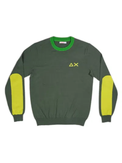 Sun68 Men's Sweater  K44130 37 Ver Sc