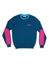 Sun 68 Men's Sweater Sun68 K44130 83 Blu Pr