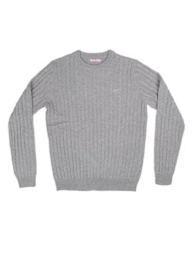Sun68 Men's Sweater  K44155 34 Grig