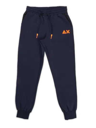 Sun68 Men's Trousers  F44148/07 In Blue