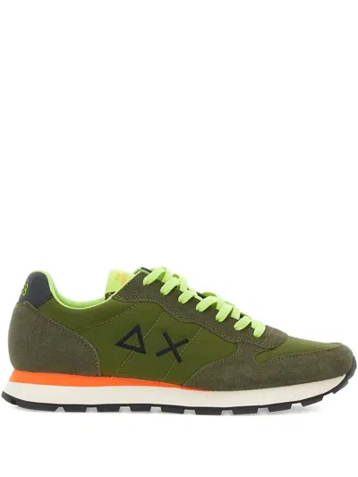 Sun68 Mesh-paneled Running Sneakers