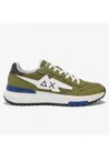 Sun 68 Sun68 Niki 2.0 Solid Sneakers In Green