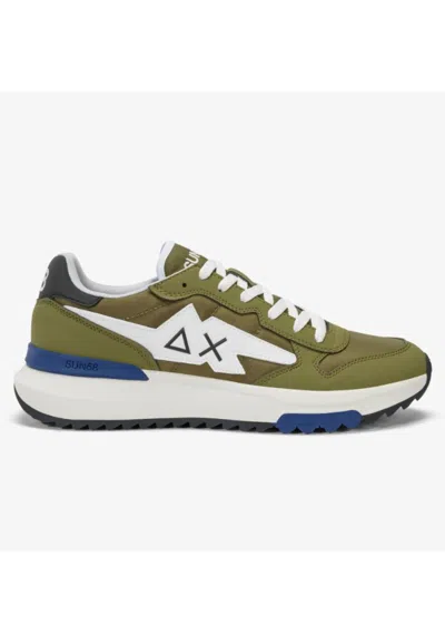 Sun68 Niki 2.0 Solid Sneakers In Green