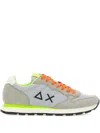 Sun 68 Panelled Retro Runners In Gray