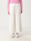 Sun 68 Pants Sun68 Woman Color White
