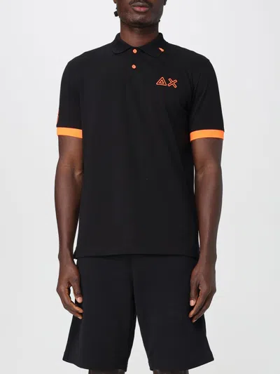 Sun 68 Polo Shirt Sun68 Men Color Black